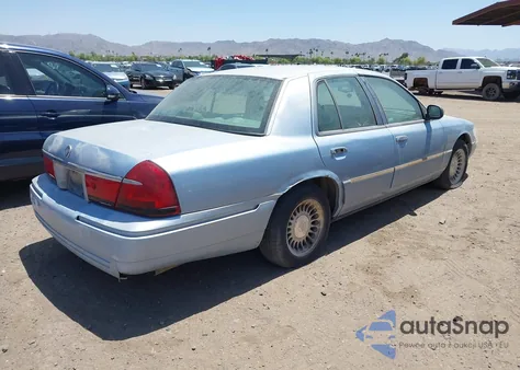2000 Mercury Grand Marquis Ls из США, поврежденный, VIN 2MEFM75W8YX660478